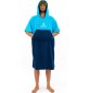 Poncho handtuch Surf Logic Cyan & Navy