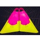 Palmes de bodyboard Thrash Rose / jaune