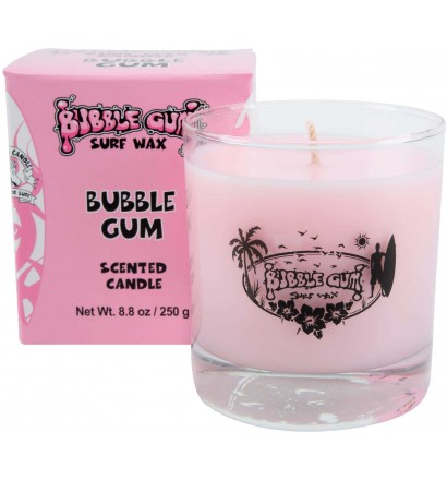 Scented candle Glass Bubble Gum