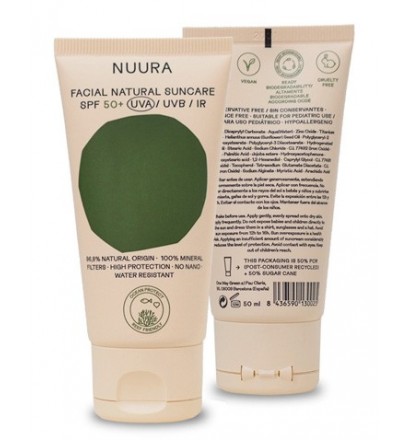 Crema solare Nuura SPF50