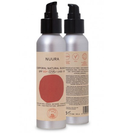 Crema solar en spray Nuura SPF50