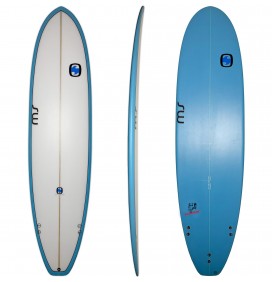 Tavola da surf mini malibu MS Grasso Elefante 7'2 (IN STOCK)