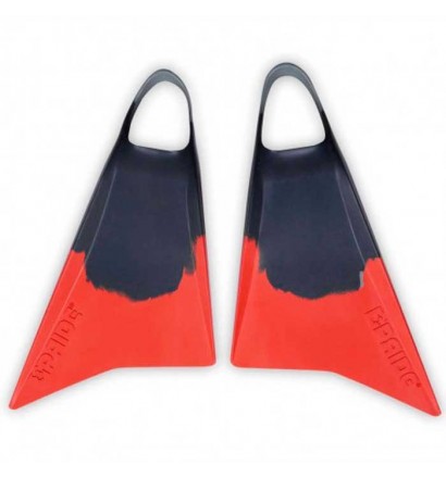 Aletas de Bodyboard Pride Vulcan V2 Gris/Rojo