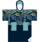 Poncho handtuch Madness Blue Leaf