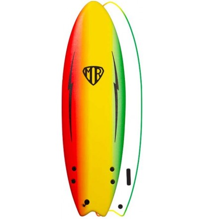 Tavola da surf softboard Ocean & Earth MR Spray Ezi-Rider Twin Fin