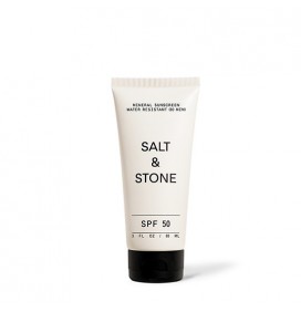 Loción de protección solar mineral natural Salt&Stone SPF50 
