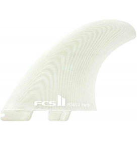 Quilhas surf twin fins FCSII Power Twin PG + Stabilizer