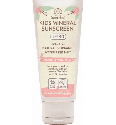 Crema solare Suntribe Kids per corpo e viso SPF30