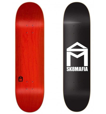 Skateboard Sk8mafia House Logo Black 8″