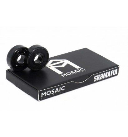 Rodamientos de skateboard Mosaic Super 1 Sk8Mafia x Mosaic Abec 7 Bearings