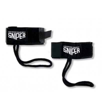 Leash de palmes de bodyboard Sniper deluxe fin tethers