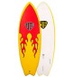 Prancha de surf softboard Ocean & Earth MR Twin Fin Epoxy-Soft