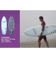 Prancha de surf softboard Catch Surf Odysea Pro Job Quad