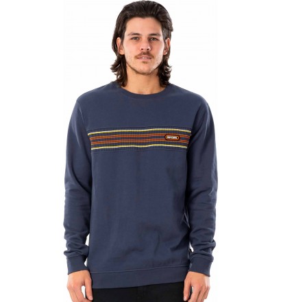 Felpa Rip Curl Surf Revival Stripe Crew