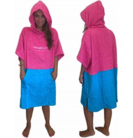 Mundo-surf Womens Bicolor Poncho