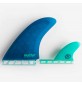 Ailerons de surf Feather Twin Fin 2+1 A.I. Single Tab