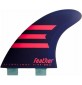 Quillas de surf Feather Ultralight Epoxy HC Click Tab