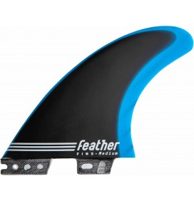 Finnen Feather Fins Fiberglass Blue & Black