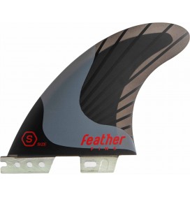 Dérive surf Feather Fins Superlight Black