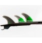 Ailerons de surf Feather Fins Ultralight Black Hexa Core