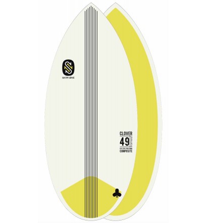 Prancha de skimboard Skim1 Fiberwood 49''