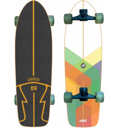 Prancha de surfskate Nitro Wave Grow 34,6"