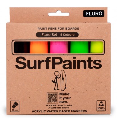 Pinturas para tablas de surf SURFPAINTS Fluro