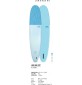 Prancha de surf softboard Ocean & Earth EZI-Rider Log Dog