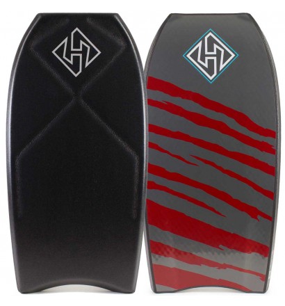 Prancha de bodyboard Hubboards Houston Quad Core ISS