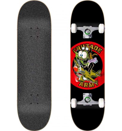 Skateboard Cruzade Army Aircraft 8,125'' Complete