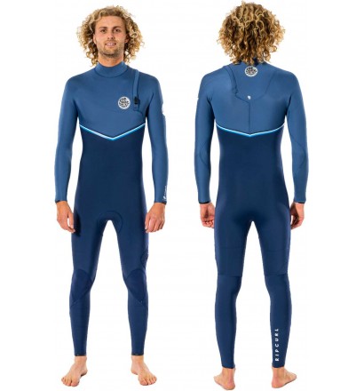 Combinaison Rip Curl Flash-Bomb 4/3mm Zip Free