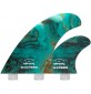 Ailerons de surf Shapers Asher Pacey 2+1