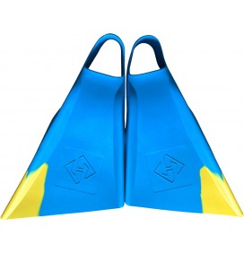 Hubboard AirHubb Bodyboard Fins Cut Aqua