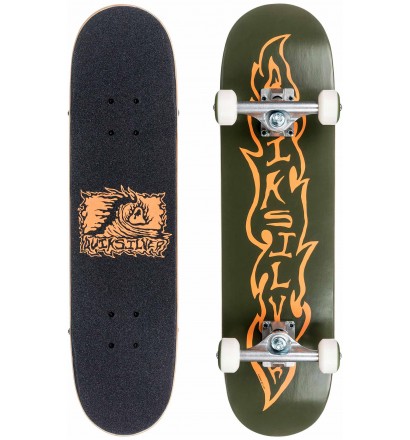 Skateboard Quiksilver Flaming