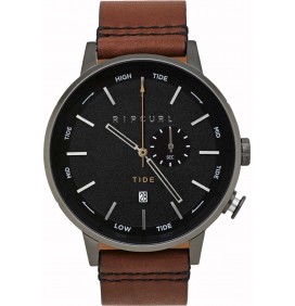 Rip Curl Detroit Tide Dial Leather watch