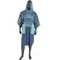 Poncho toalla Madness Blue Leaf