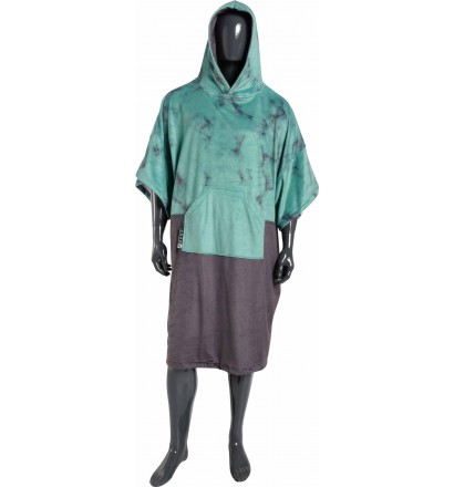 Poncho asciugamano Madness Teal Marble