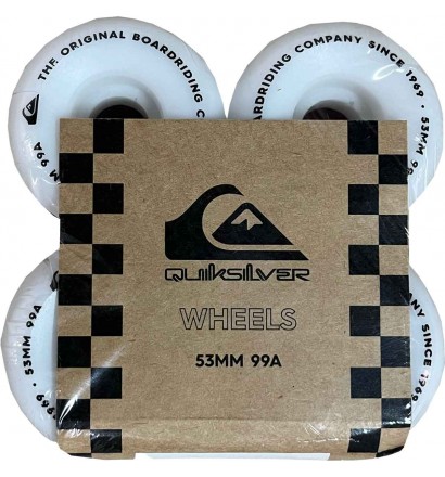 Rodas de skateboard Quiksilver 53mm