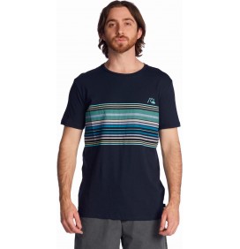 Camiseta Quiksilver Rythmic Stripe