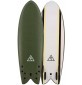 Prancha de surf softboard Catch Surf Retro Fish Quad