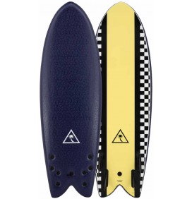 Prancha de surf softboard Catch Surf Retro Fish Quad