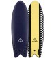 Prancha de surf softboard Catch Surf Retro Fish Quad