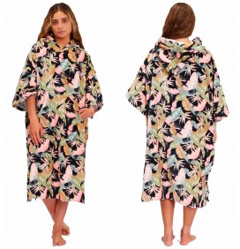 Poncho Billabong Womens Jungle Night