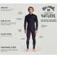 Fato Surf Billabong Revolution Natural 4/3mm