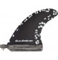 Aileron de surf longboard Quiksilver Black  Single Fin