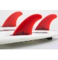 Ailerons de surf FCS2 Accelerator Neo Glass