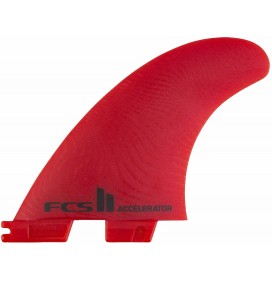 Ailerons de surf FCS2 Accelerator Neo Glass