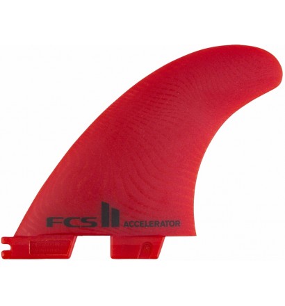 Ailerons de surf FCS2 Accelerator Neo Glass