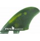 Ailerons de surf FCSII Machado SeaSide Quad PG