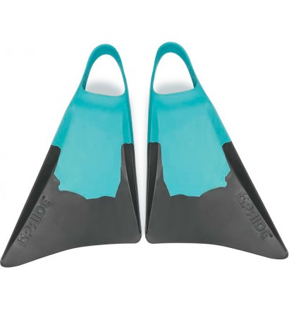 Pé de pato bodyboard Pride Vulcan V1 Verde/Laranja